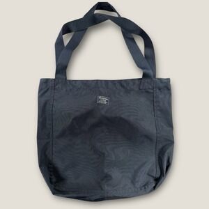 Abercrombie & Fitch Large Blue Tote Shopping Travel Duffle Bag with Logo 16"